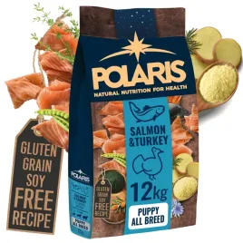 polaris-sucha-karma-dla-psa-z-lososiem-indykiem-bez-zboz-dla-szczeniat-12kg