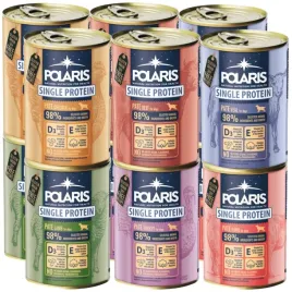 polaris-mokra-karma-dla-psa-zestaw-12x400g-pasztet-mix-smakow-monobialkowa