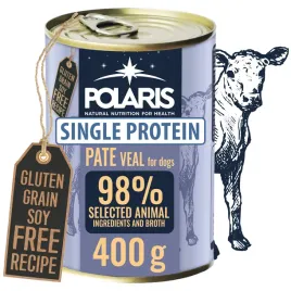 polaris-mokra-karma-dla-doroslych-psow-pasztet-z-cielecina-400g-bezzbozowa