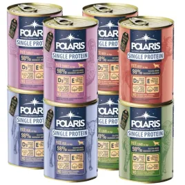 polaris-mokra-karma-dla-psa-8x400g-pasztet-mix-4-smakow-bezzbozowa-puszka