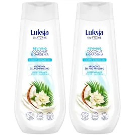 kremowy-zel-pod-prysznic-2x500ml-luksja-silk-kokos-gardenia-orzezwiajacy