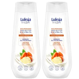 luksja-kremowy-zel-pod-prysznic-maslo-shea-i-olej-jojoba-zestaw-2x500ml