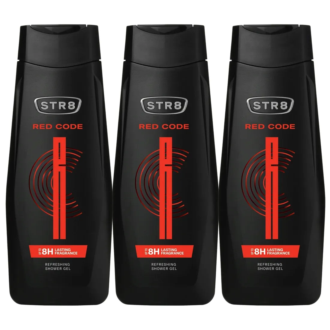3x-zel-pod-prysznic-do-kapieli-400ml-str8-red-code-stan-nowy