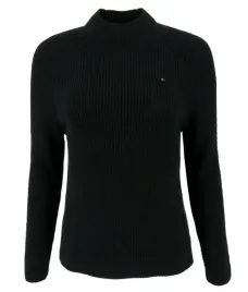 tommy-hilfiger-sweter-damski-bawelna-czarny-xs