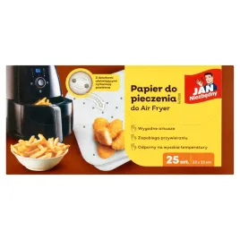 papier-do-pieczenia-do-airfryer-w-arkuszach-jan-niezbedny-23-x-23-cm-25-szt
