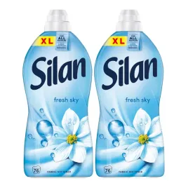 2x1672l-zmiekczajacy-plyn-do-plukania-tkanin-silan-fresh-sky-swiezosc-24-7