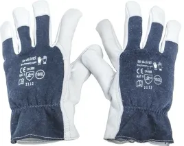 rekawice-wzmocnione-skora-kozia-z-gumka-niebieskie-rozm-10