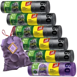jan-niezbedny-5x-worki-na-smieci-60l-magnum-flex-czarne-lawendowe-60l