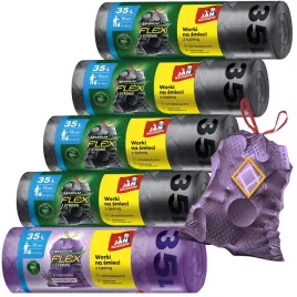 jan-niezbedny-4x-worki-na-smieci-35l-magnum-flex-czarne-lawendowe-35l
