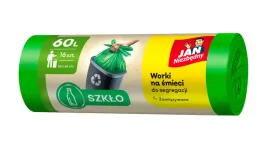 worki-na-smieci-60l-zawiazywane-jan-niezbedny-do-segregacji-na-szklo-16-szt