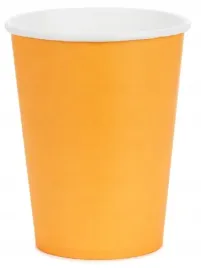 kubeczki-papierowe-jasne-pomaranczowe-na-urodziny-roczek-slub-250ml-6szt