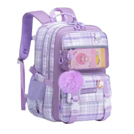 plecak-szkolny-dziewczecy-wodoodporny-tornister-6-12-lat-fioletowy