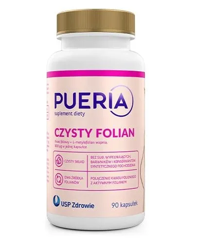 pueria-czysty-folian-90-kapsulek-stan-nowy
