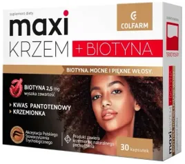 maxi-krzem-biotyna-mocne-wlosy-paznokcie-30-kapsulek