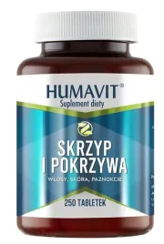 skrzyp-i-pokrzywa-wlosy-skora-paznokcie-suplement-diety-humavit-250-sztuk