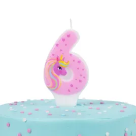 swieczka-na-tort-urodzinowy-jednorozec-cyfra-6-rozowa