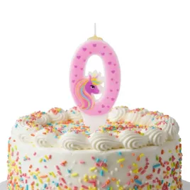 swieczka-na-tort-urodzinowy-cyfra-0-rozowy-jednorozec-z-serduszkami