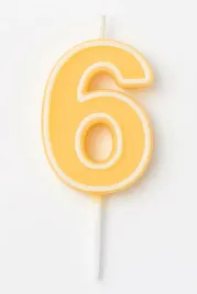 swieczka-6-zolta-swieczki-na-tort-urodzinowe-cyferki