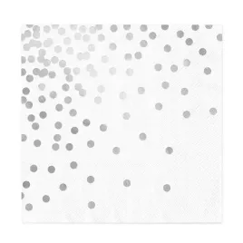 serwetki-papierowe-biale-w-srebrne-kropki-jednorazowe-33x33cm-10szt