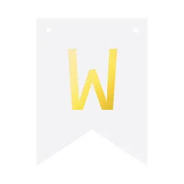 baner-girlanda-urodziny-komunia-chrzest-litera-w-napis-personalizowany