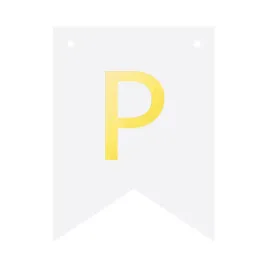 baner-girlanda-urodziny-komunia-chrzest-litera-p-napis-personalizowany