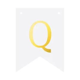 baner-girlanda-urodziny-komunia-chrzest-litera-q-napis-personalizowany