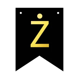 baner-girlanda-urodziny-party-czarny-litera-z-napis-personalizowany