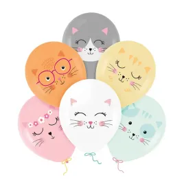zestaw-balonow-kotki-30cm-na-urodziny-komplet-6szt