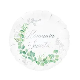 balon-foliowy-pierwsza-komunia-swieta-eukaliptus-okragly-45cm