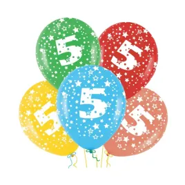 balony-gumowe-cyfra-5-z-gwiazdkami-zestaw-kolorowe-na-5-urodziny-5-szt