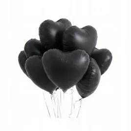 zestaw-balonow-foliowych-serca-matowe-czarny-45cm-8szt