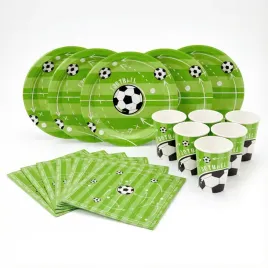 zestaw-urodzinowy-football-pilka-nozna-zielony-22szt