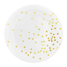 talerzyki-papierowe-biale-w-zlote-kropki-18cm-jednorazowe-6szt