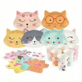 zestaw-naczyn-na-przyjecie-kotki-wielokolorowy-22-sztuki