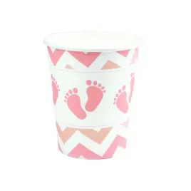kubeczki-kubki-papierowe-baby-shower-rozowe-stopki-220ml-6-sztuk