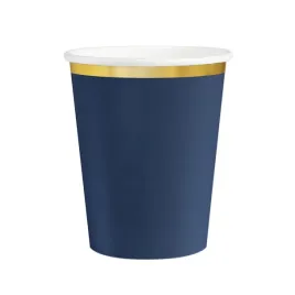 kubeczki-kubki-papierowe-granatowe-ze-zlotym-brzegiem-220ml-6-sztuk