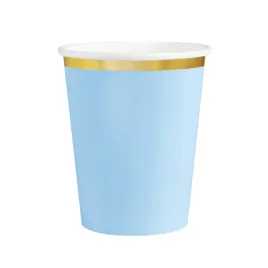 kubeczki-kubki-papierowe-niebieskie-ze-zlotym-brzegiem-220ml-6-sztuk
