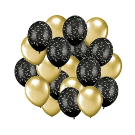 zestaw-balonow-zlotych-i-czarnych-w-nietoperze-halloween-30-cm-20szt