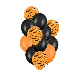 zestaw-balonow-czarnych-i-pomaranczowych-w-nietoperze-halloween-30-cm-12szt