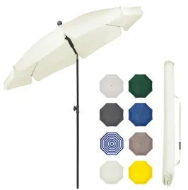 parasol-bialy-na-plaze-na-dzialke-balkon-200-cm