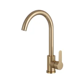 bateria-kuchenna-dekor-granite-sink-z-obrotowa-wylewka-szczotkowane-zloto