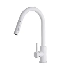 bateria-kuchenna-do-zlewu-z-obrotowa-wyciagana-wylewka-tara-slim-biala