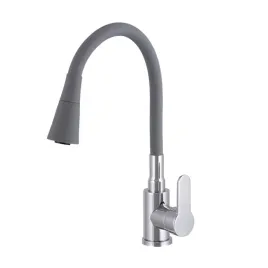 bateria-kuchenna-flexar-ii-stojaca-2-funkcyjna-elastyczna-wylewka-szara