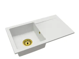 bialy-zlewozmywak-granitowy-lemon-z-ociekaczem-syfon-zloty-1-komorowy