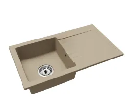 bezowy-zlewozmywak-granitowy-lemon-z-ociekaczem-syfon-chrom-1-komorowy