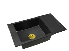 czarny-nakrapiany-zlewozmywak-granitowy-luis-syfon-zloty-1-komorowy
