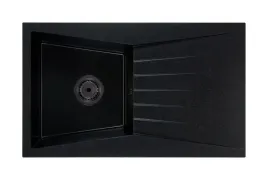 czarny-nakrapiany-zlewozmywak-granitowy-z-ociekaczem-rubin-syfon-czarny