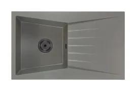 szary-zlewozmywak-granitowy-z-ociekaczem-rubin-syfon-czarny-1-komorowy
