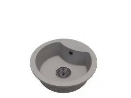 zlewozmywak-granitowy-mila-szary-okragly-syfon-czarny