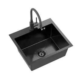 zlewozmywak-stalowy-granite-sink-luno-100-bateria-elastyczna-syfon